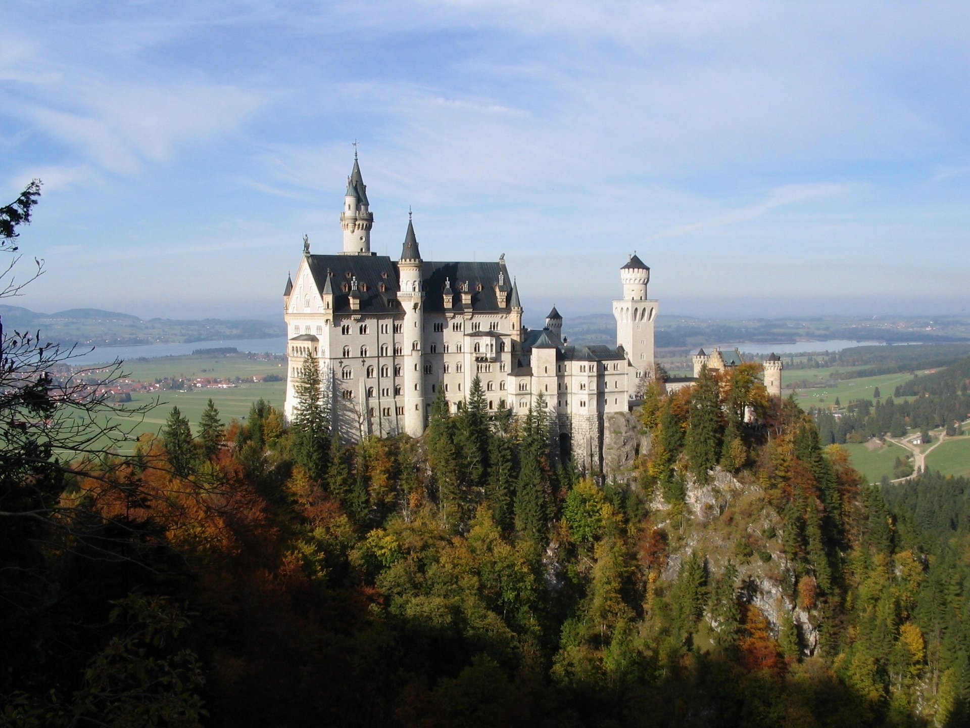 castello di neuschwanstein germania paesaggio