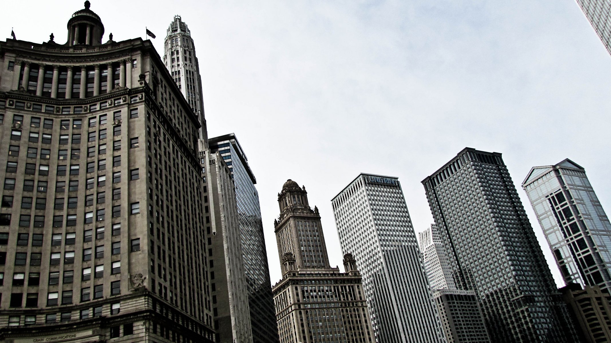 centro illinois chicago estados unidos américa edificios rascacielos cielo rascacielos