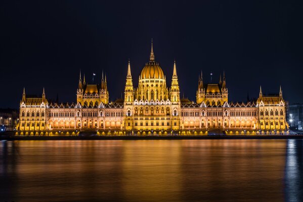 Edificio del Parlamento en Hungría