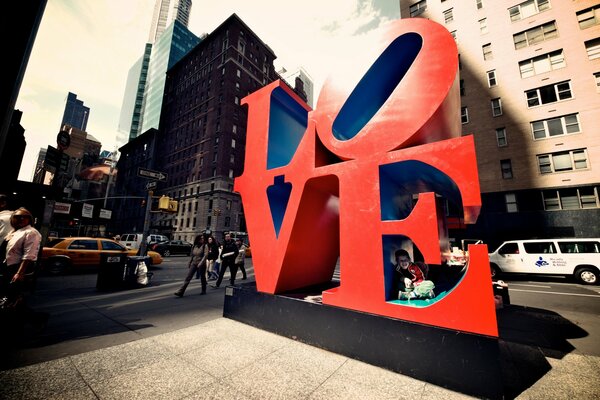 El amor vive en las calles de nueva York