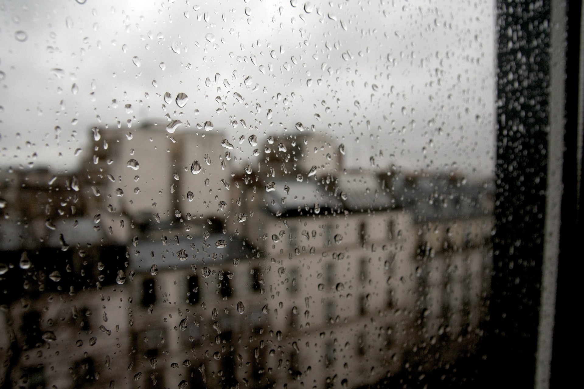 invierno calle lluvia parís