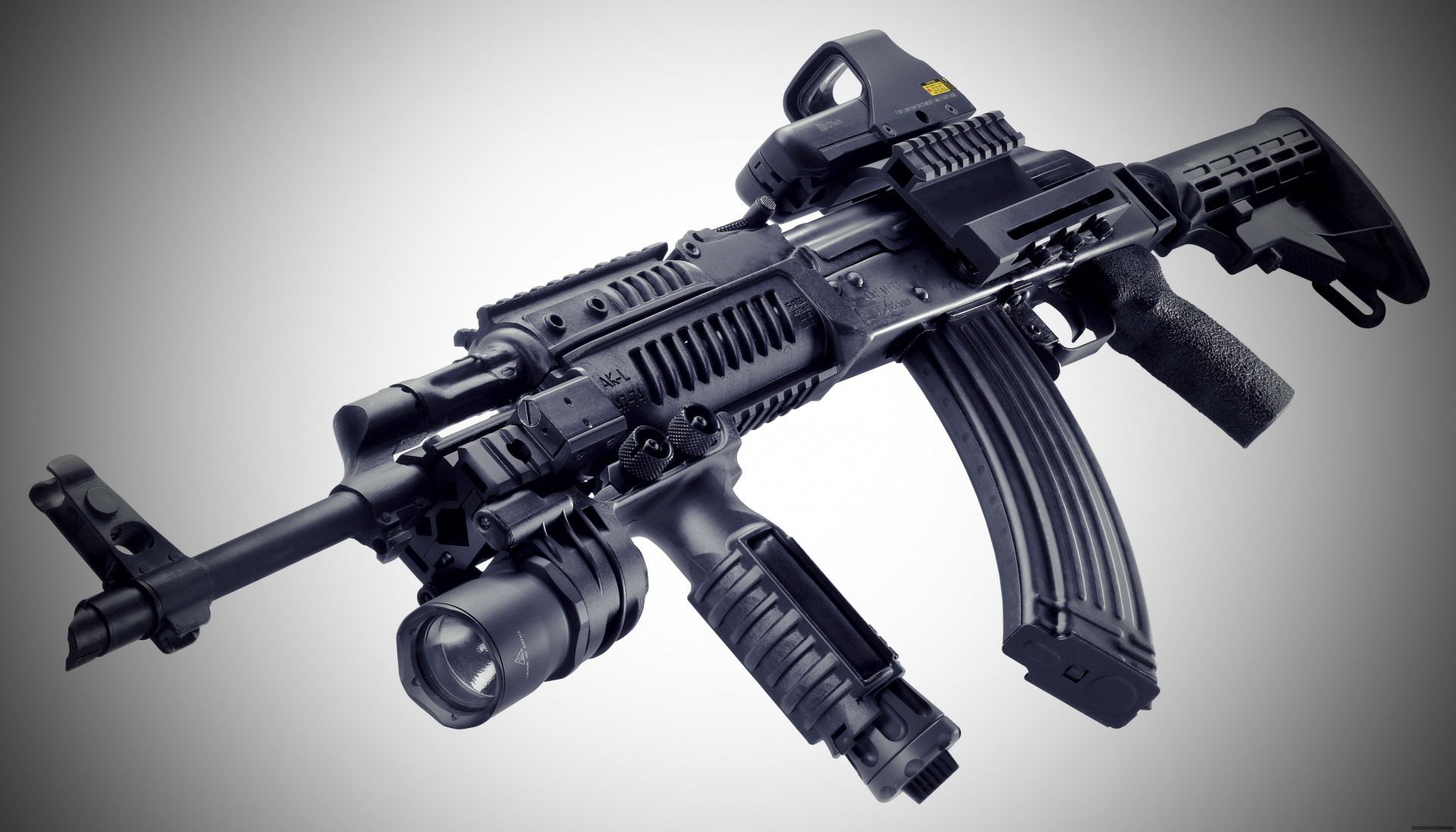 armas ak-47m tuning rifle ametralladora