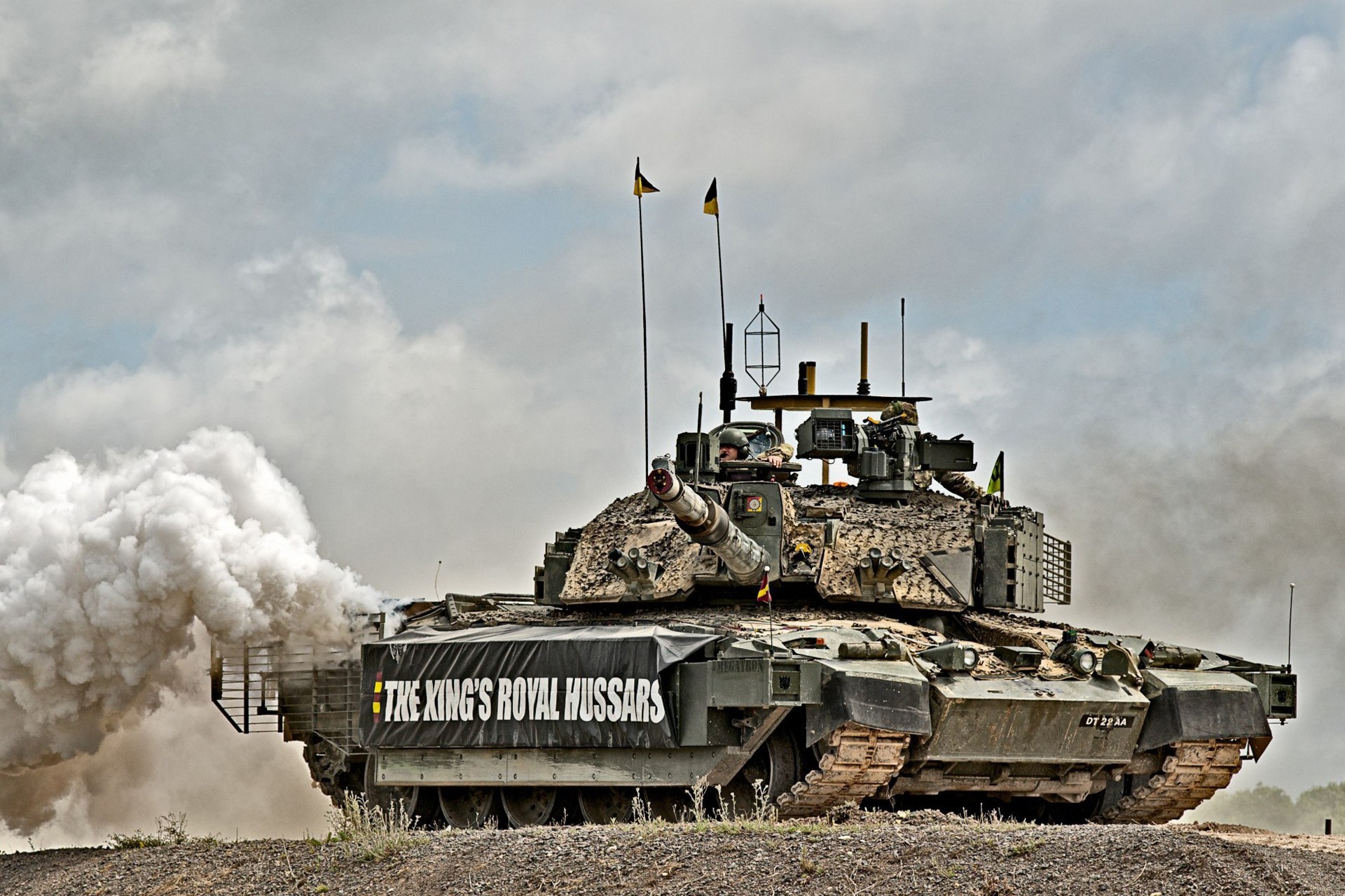 británico tanque tanque de batalla principal