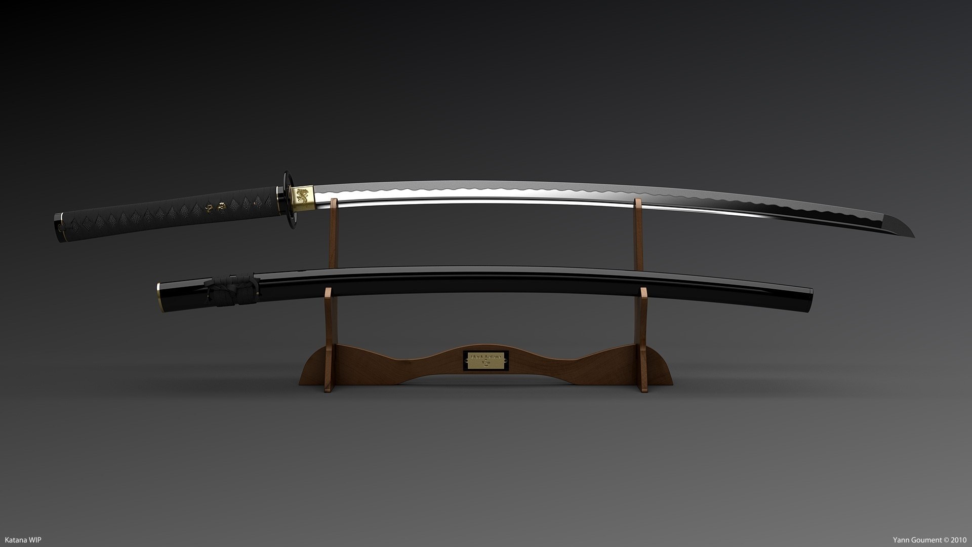 word katana of the blade