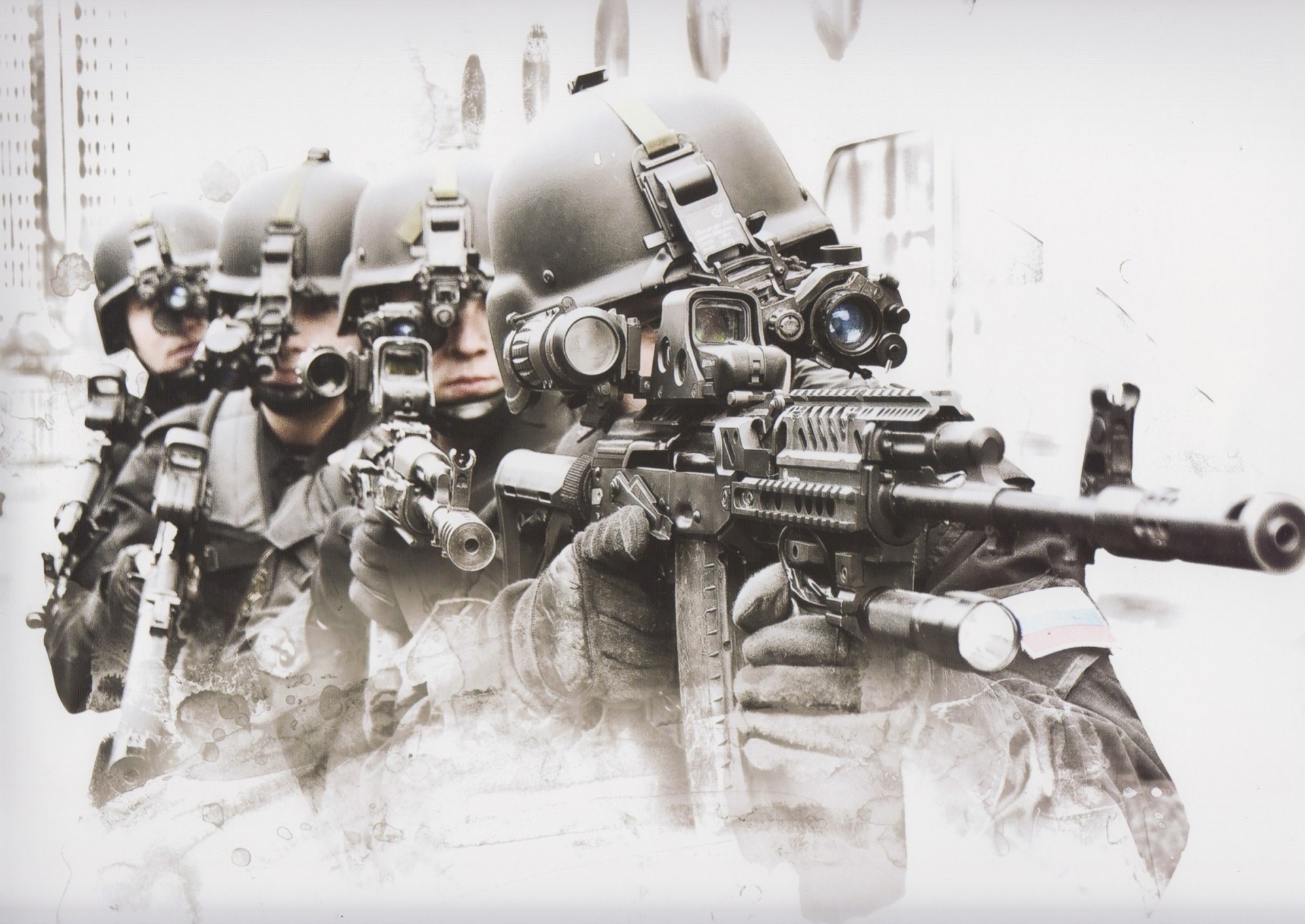 group a fsb special forces men