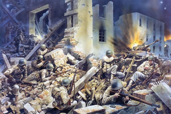 Battle in 1944 besieged Germans