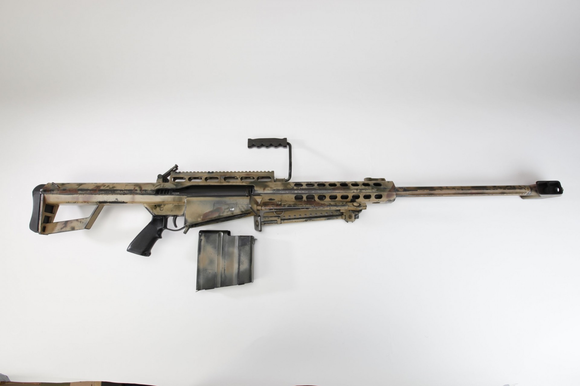 m82 barrett m107 sniper rifle without optics weapon