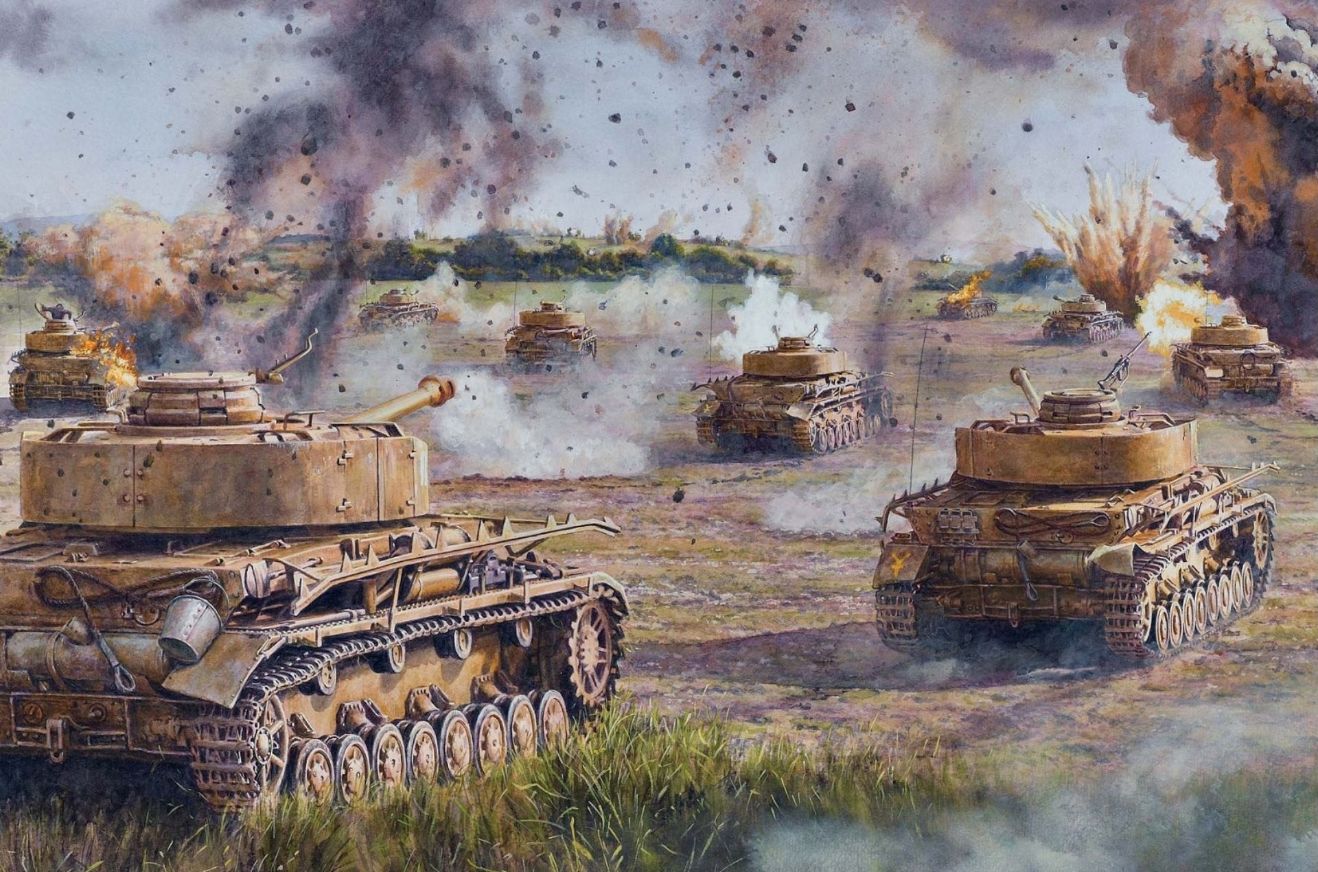 the field tanks war fight