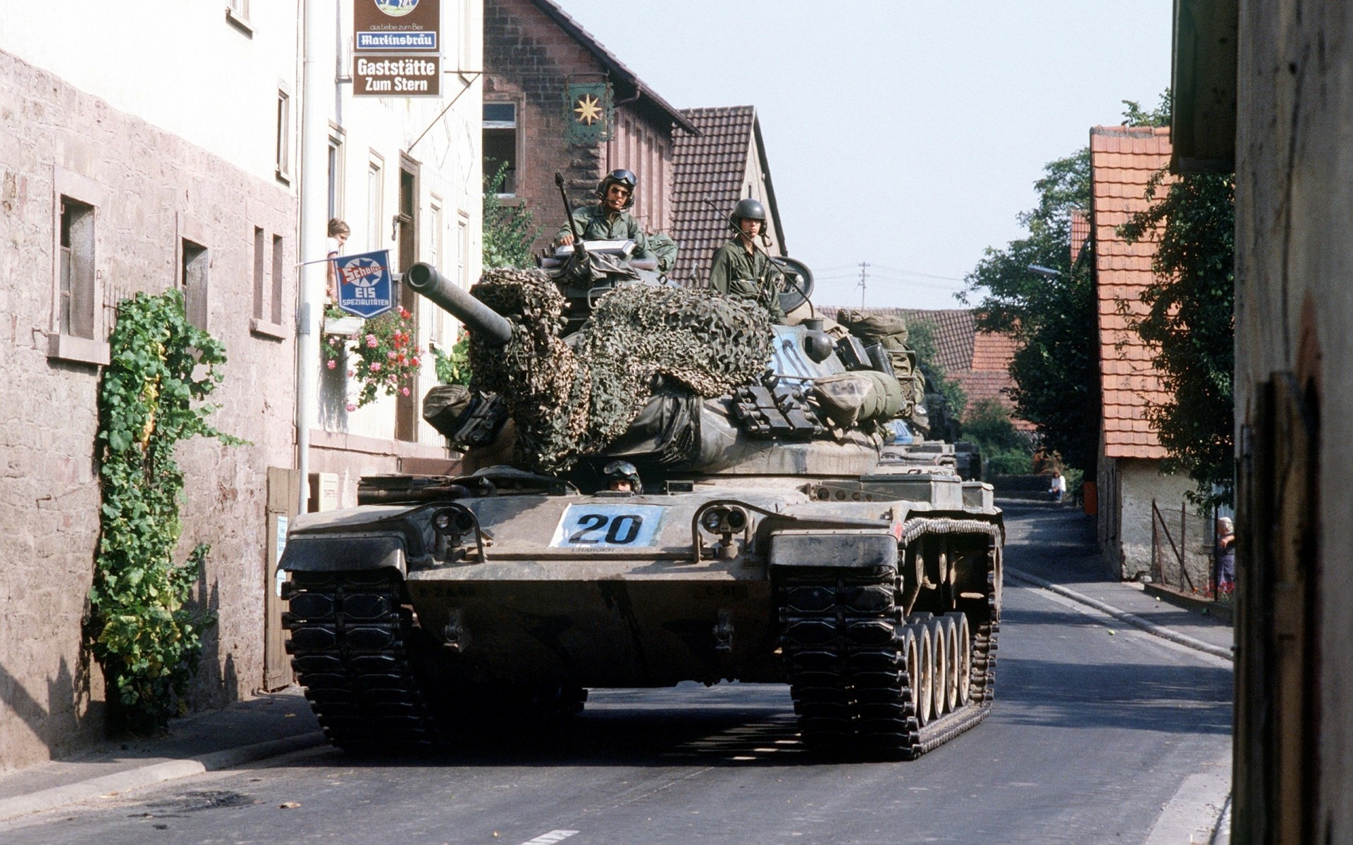 via carro armato m60 grigio patton