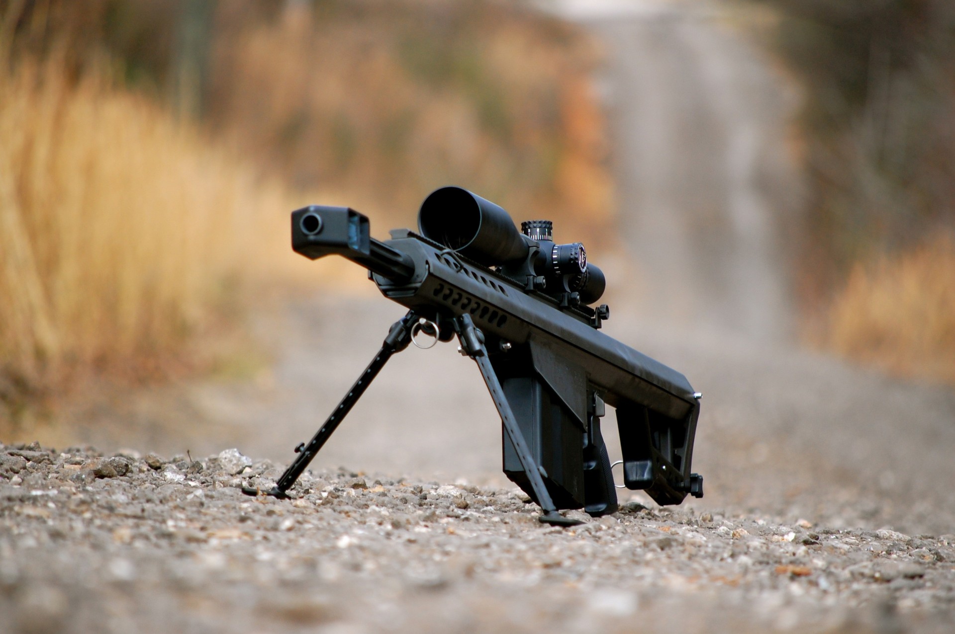 francotirador barrett m82 de gran calibre