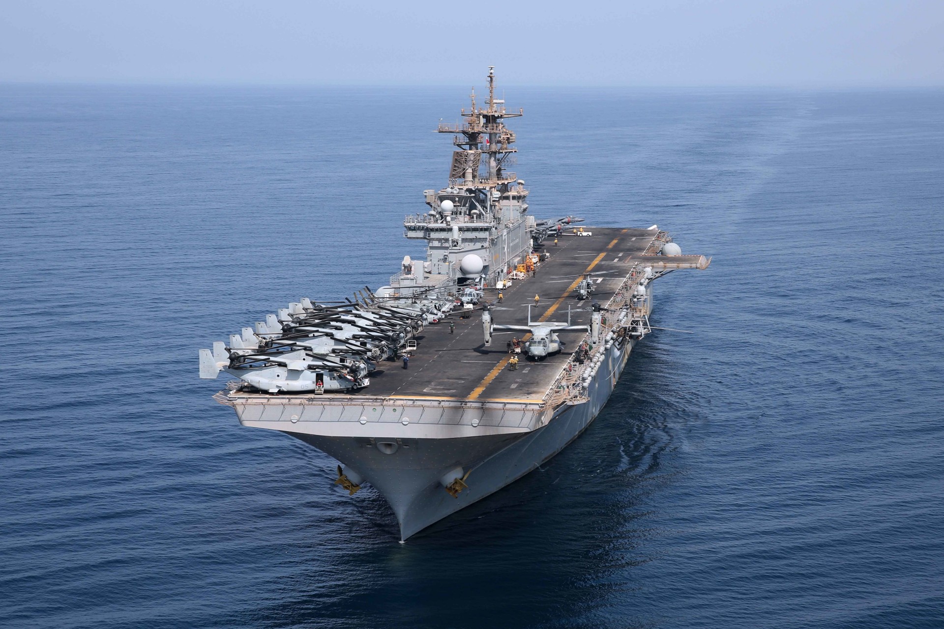 statek uss kearsarge desantowy