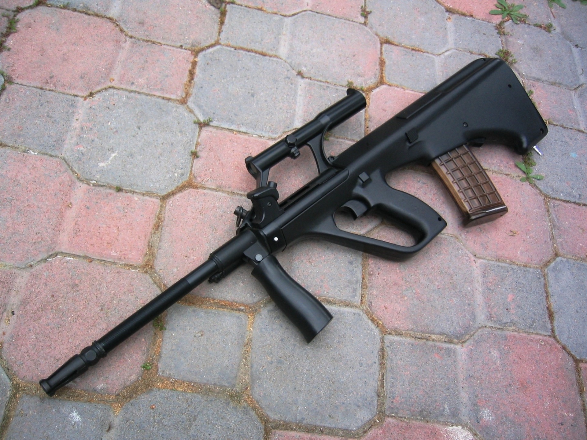 bullpup steyr aug autómata