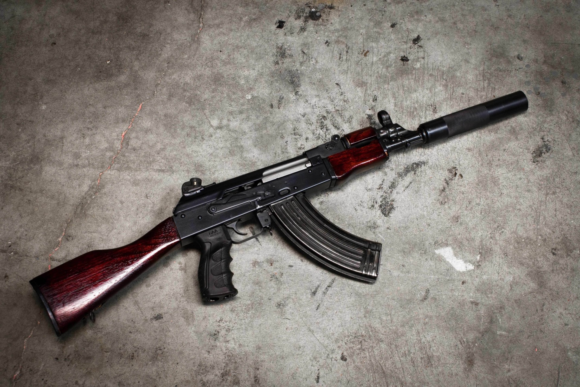 fond kalachnikov arme ak-74 mitrailleuse