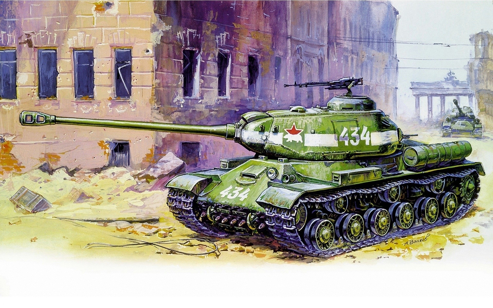 sovietico serbatoio is-2