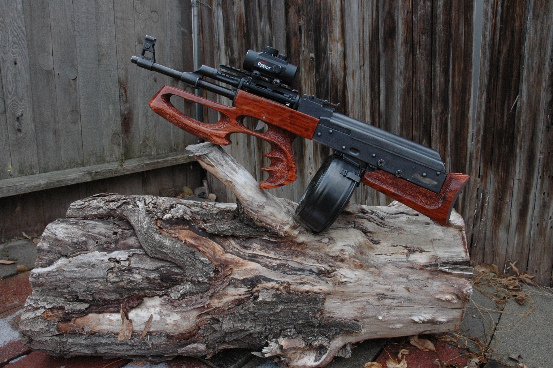 tronco ametralladora bullpup armas ak-47