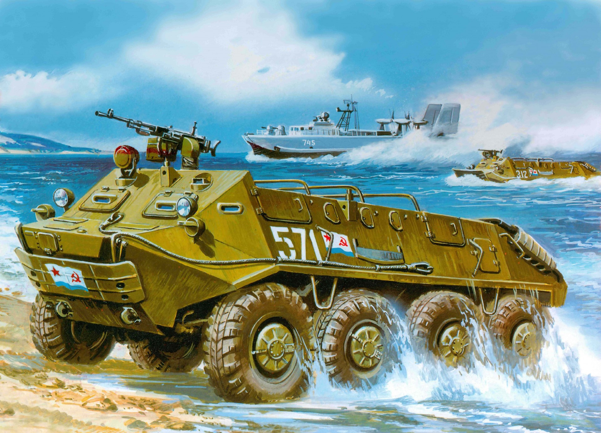 btr btr-60p soviétique