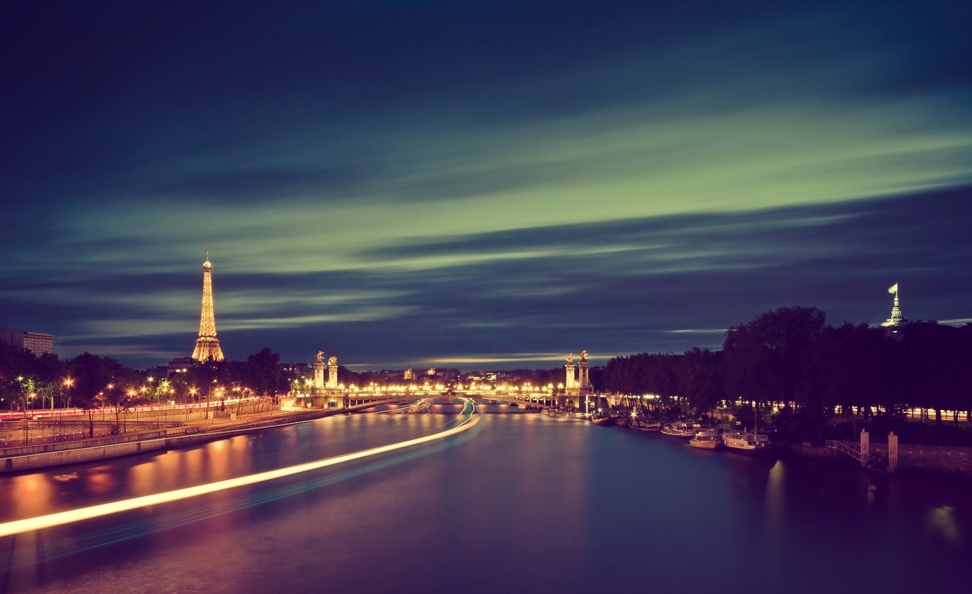 città parigi francia fiume