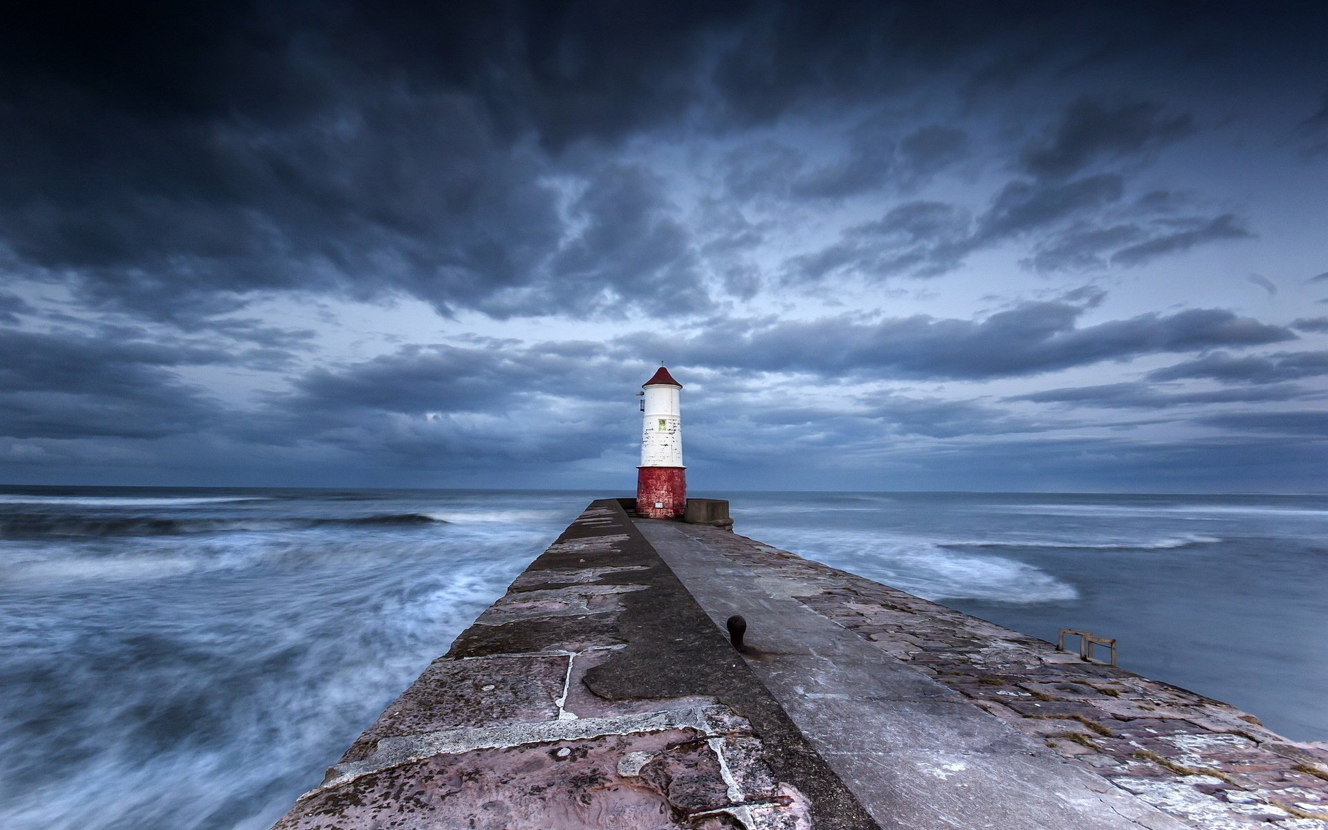 mer phare paysage