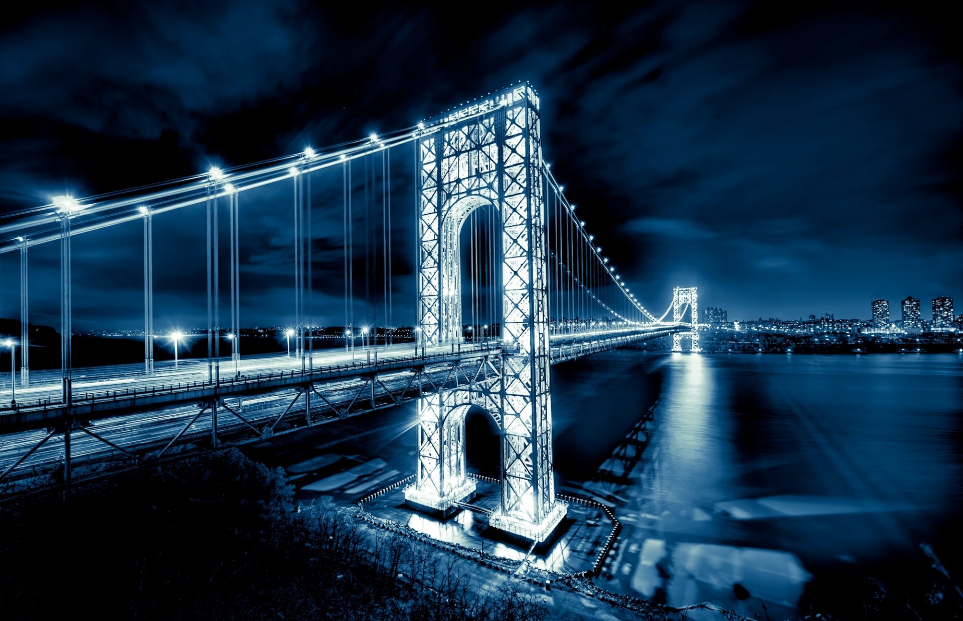 george washington bridge new jersey manhattan fiume hudson fiume hudson new york stati uniti