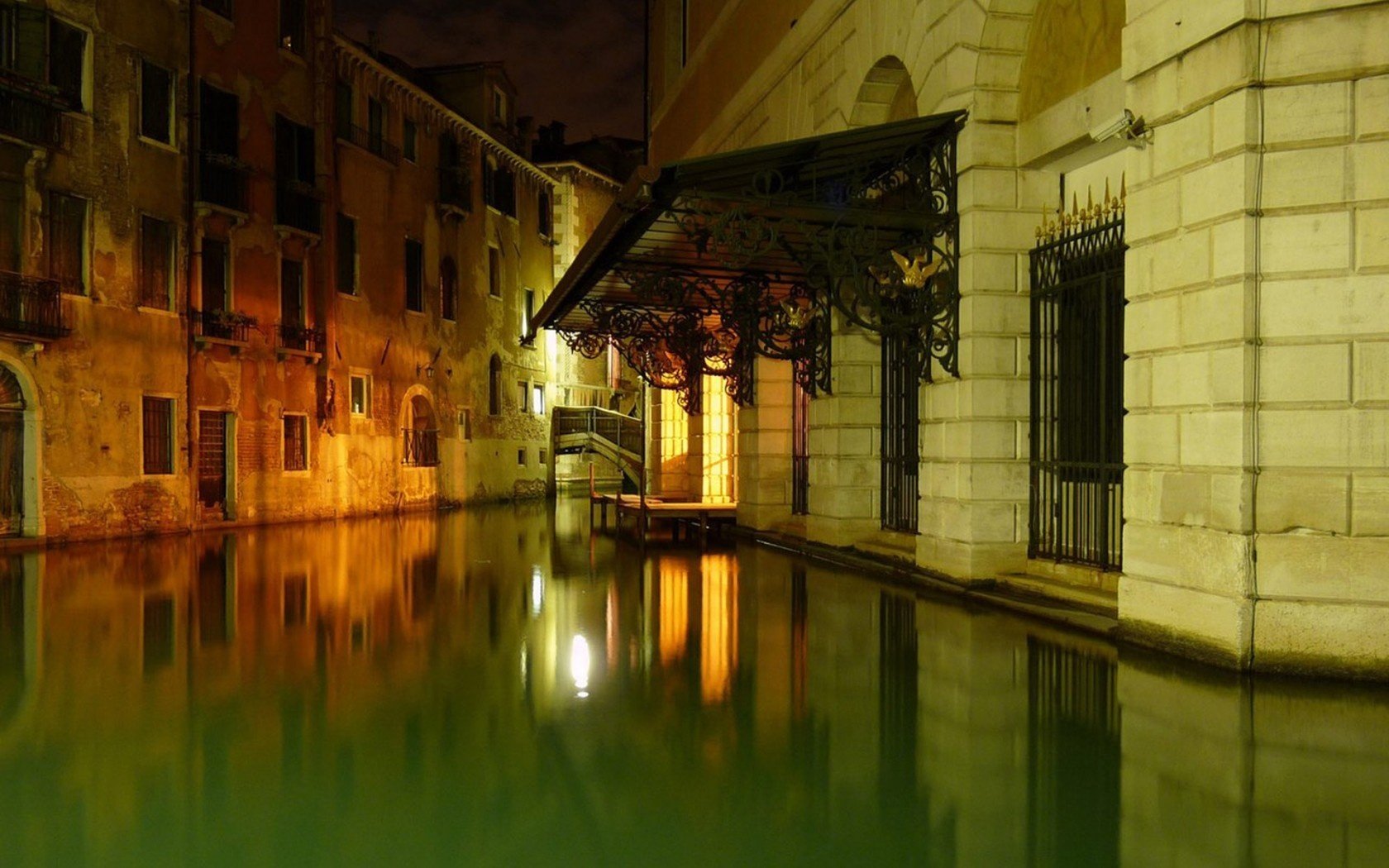 noche venecia ciudad teatro