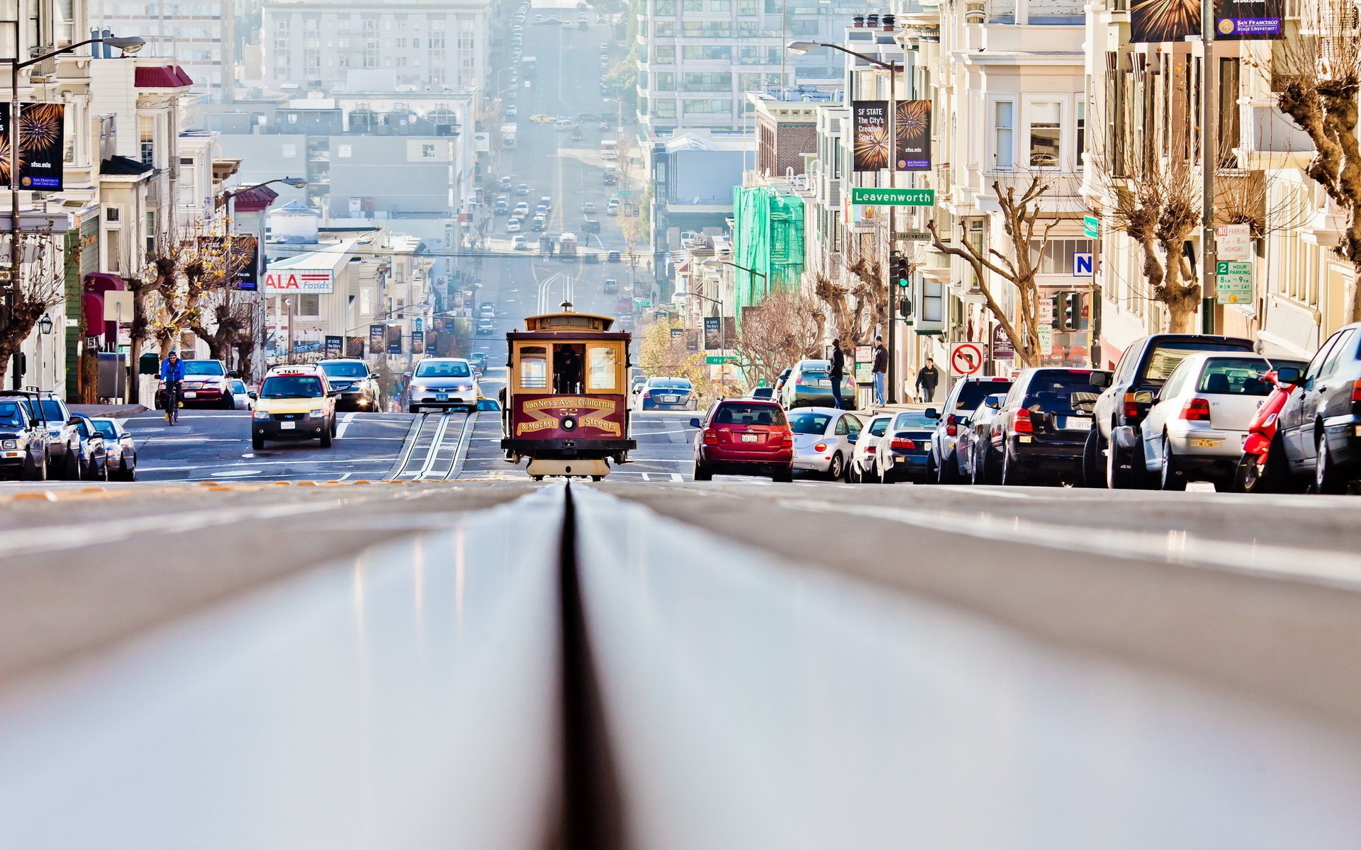 tranvías san francisco calle