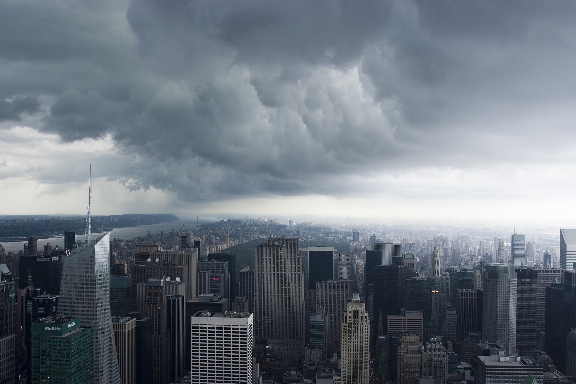 nuages d orage new york états-unis manhattan