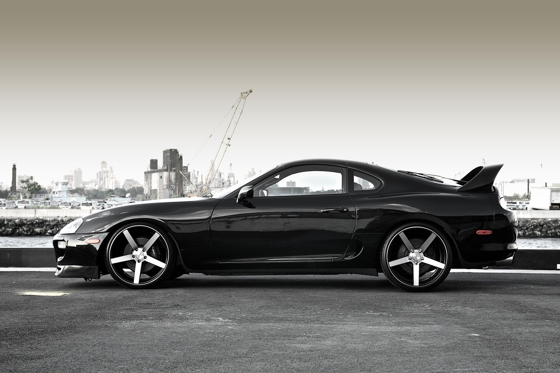 тойота supra toyota black супра