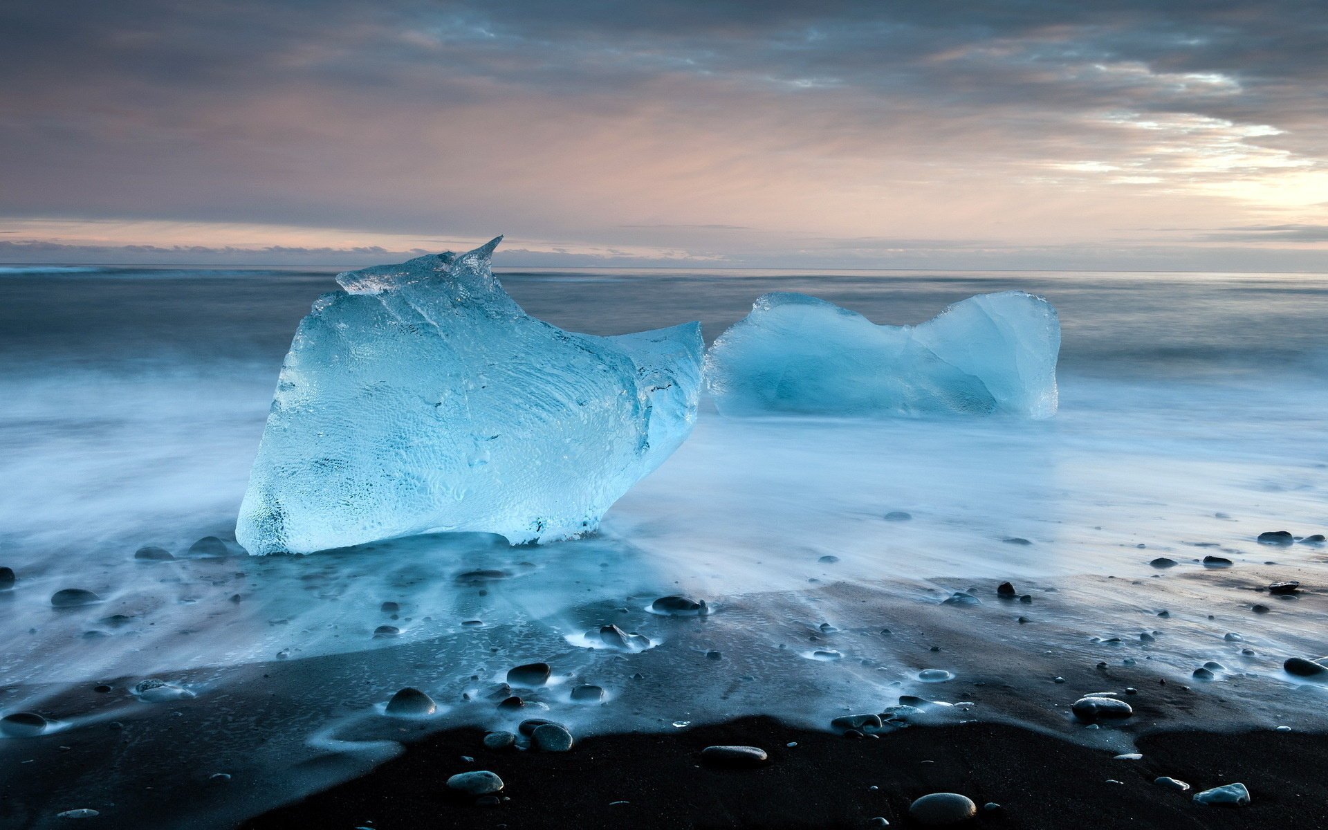 glace mer nature