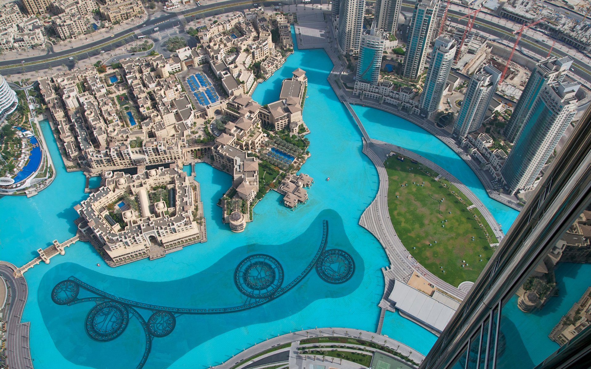 dubaï maisons burj khalifa eau eau piscine