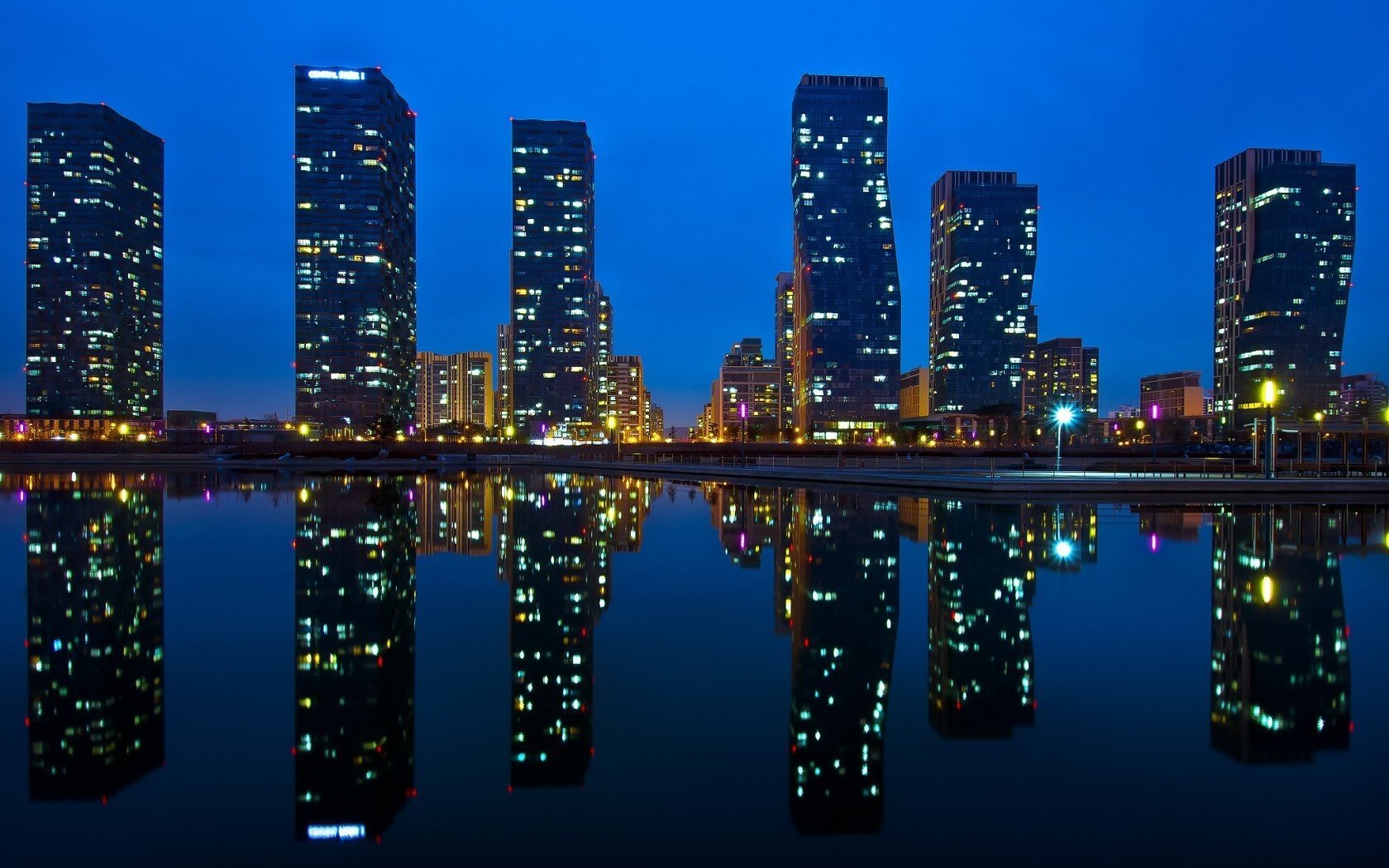 incheon songdo azja korea miasto