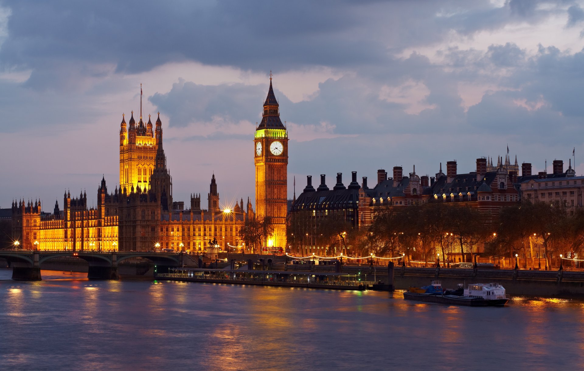 big ben big ben wielka brytania anglia londyn pałac westminsterski rzeka tamiza miasto wieczór