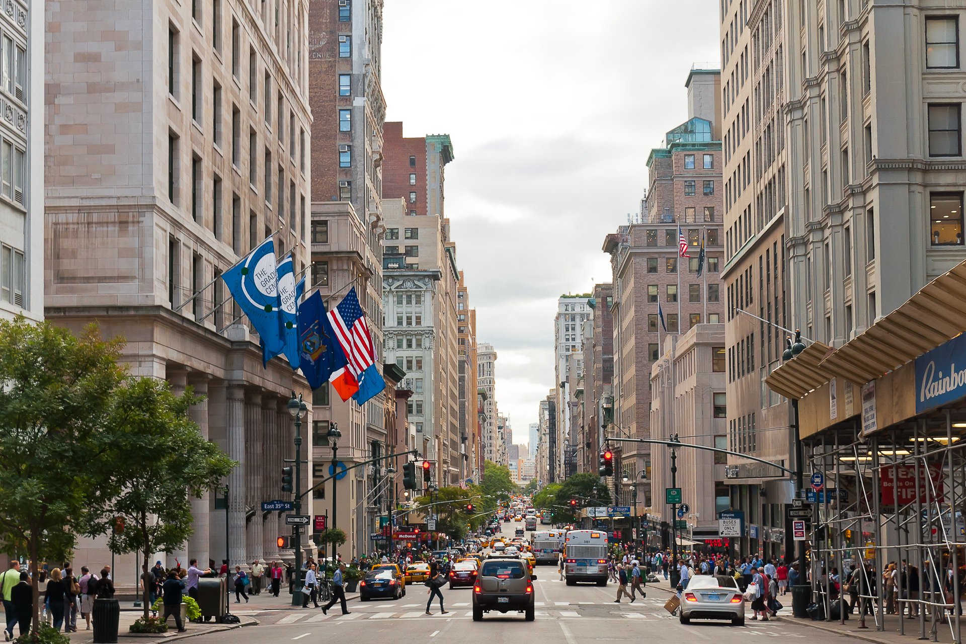 new york new york manhattan manhattan stadt menschen autos wolkenkratzer