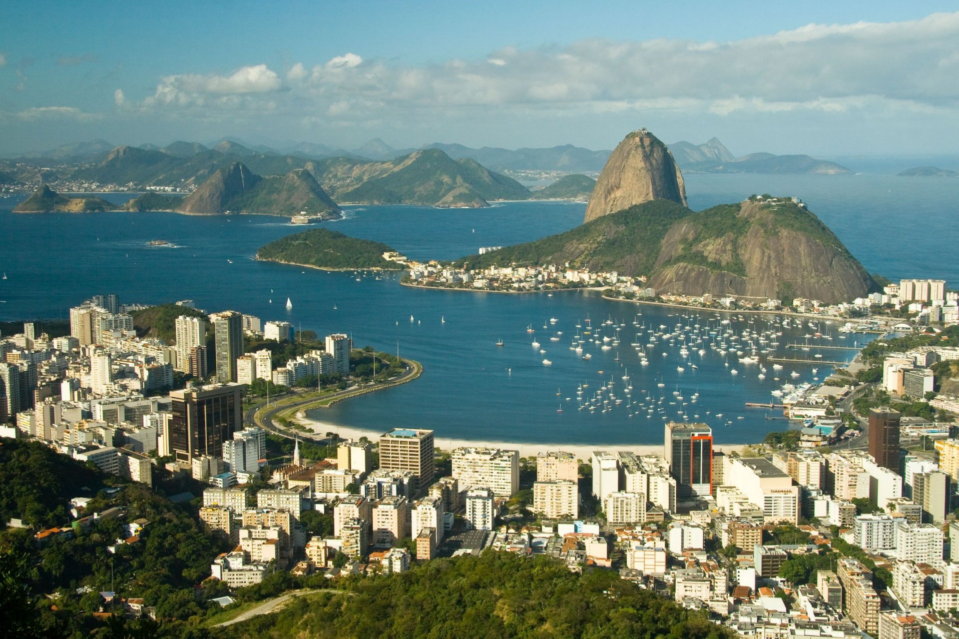 ciudad río de janeiro bahía muelle brasil