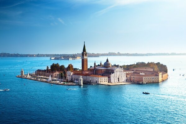 City on the water in Venice