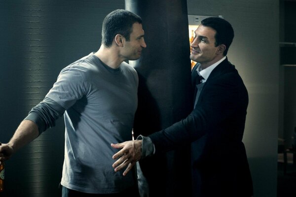 Wladimir Klitschko and Vitali Klitschko