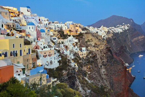 Bella vista del sanatorio della Grecia