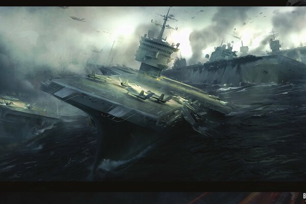 Battlefield 3 premium. Attack on the water