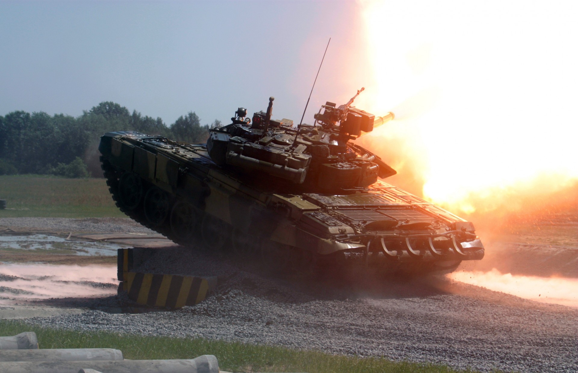 fire t 90 shot tank