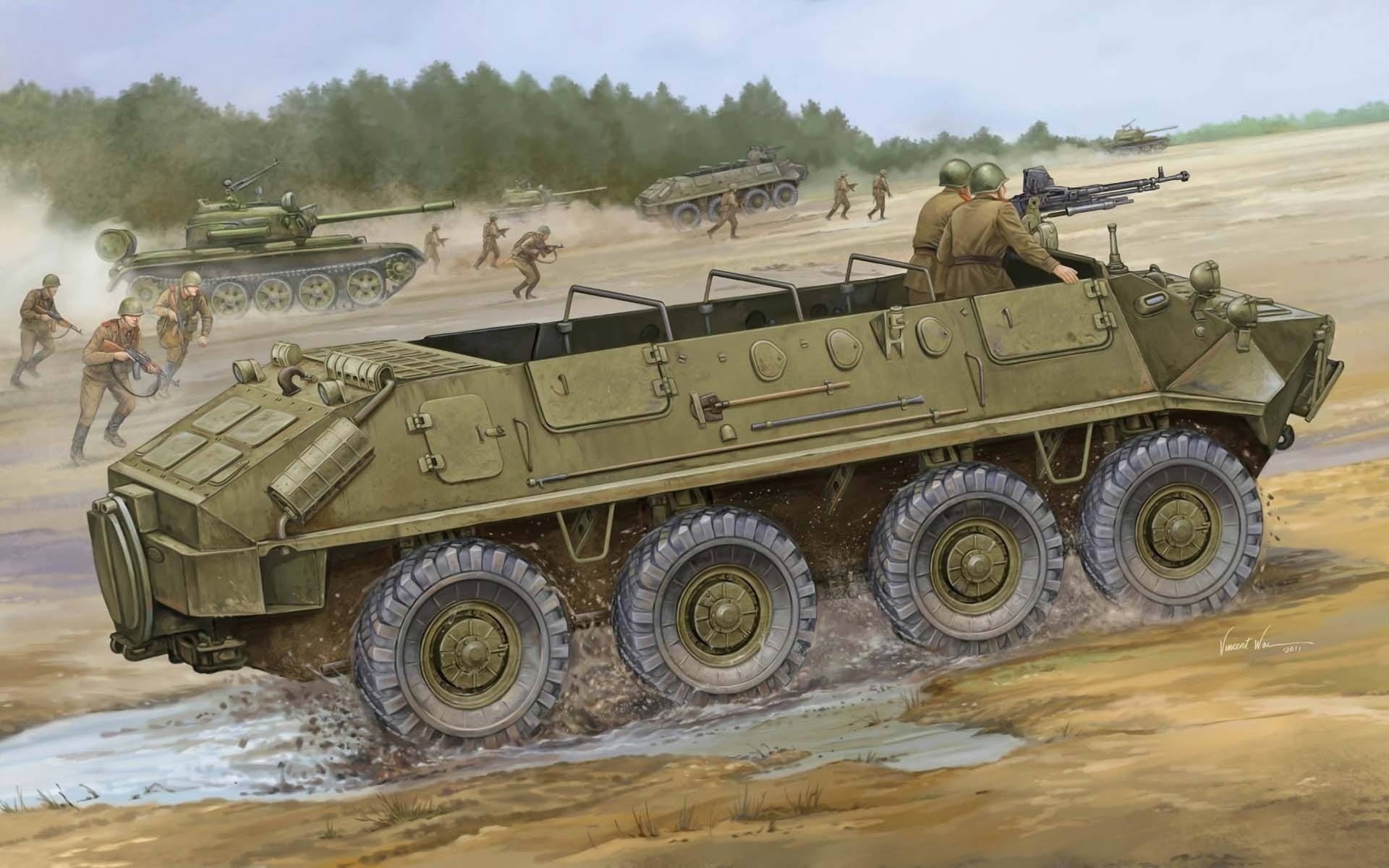 apc btr-60p soviet