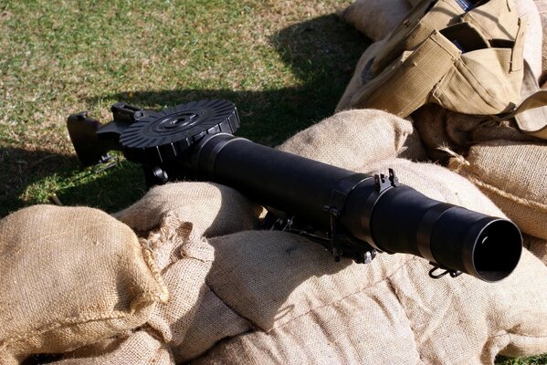 Machine gun of the First World War