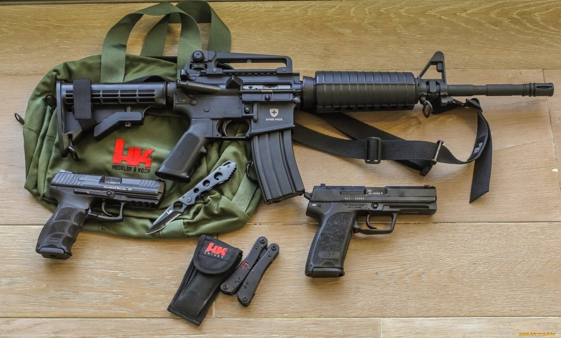 noże m4a1 etui pistolety automatyczne