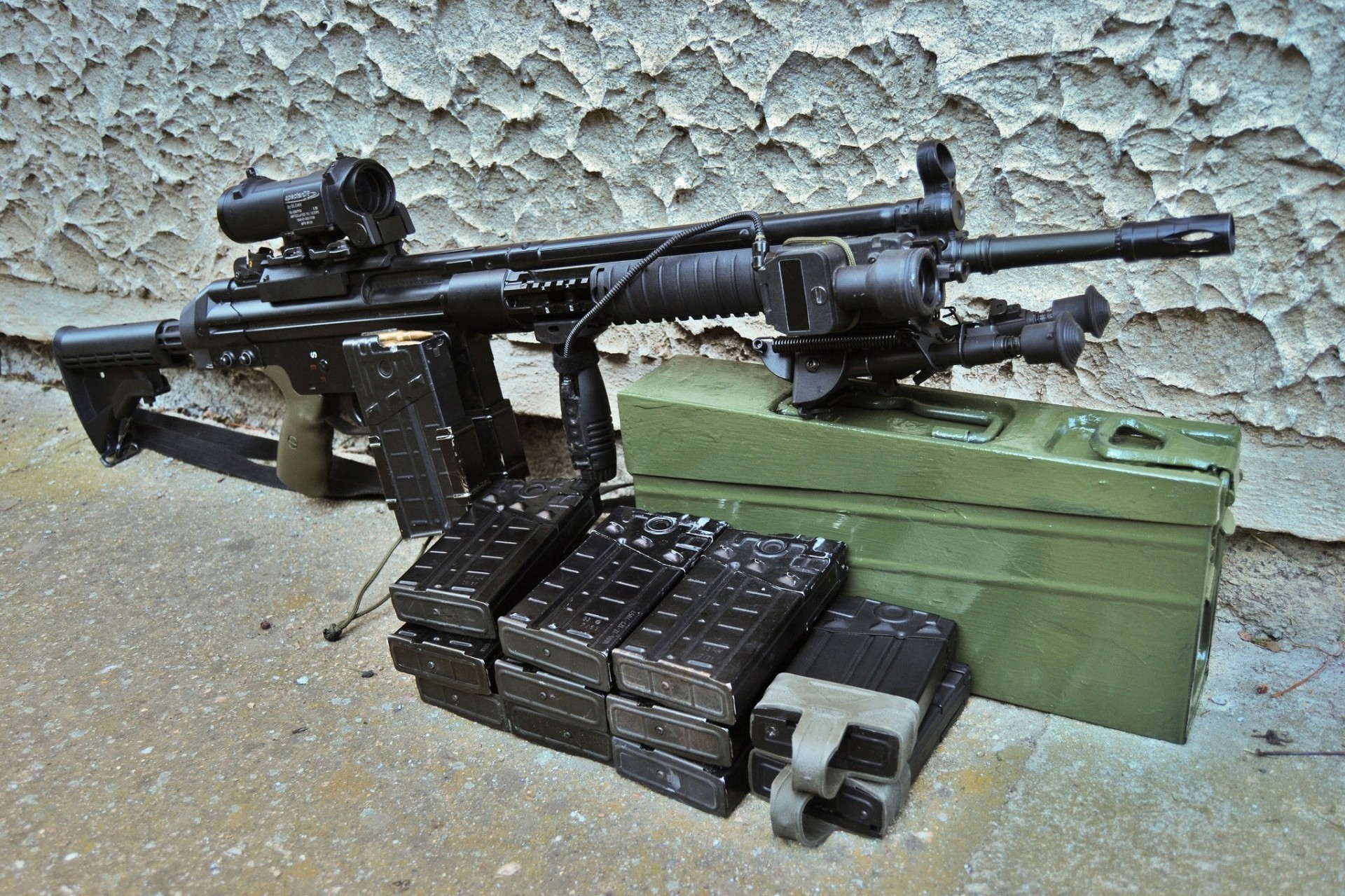 g3a3 karabin atak