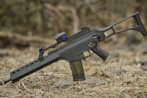 HK g36k assault rifle