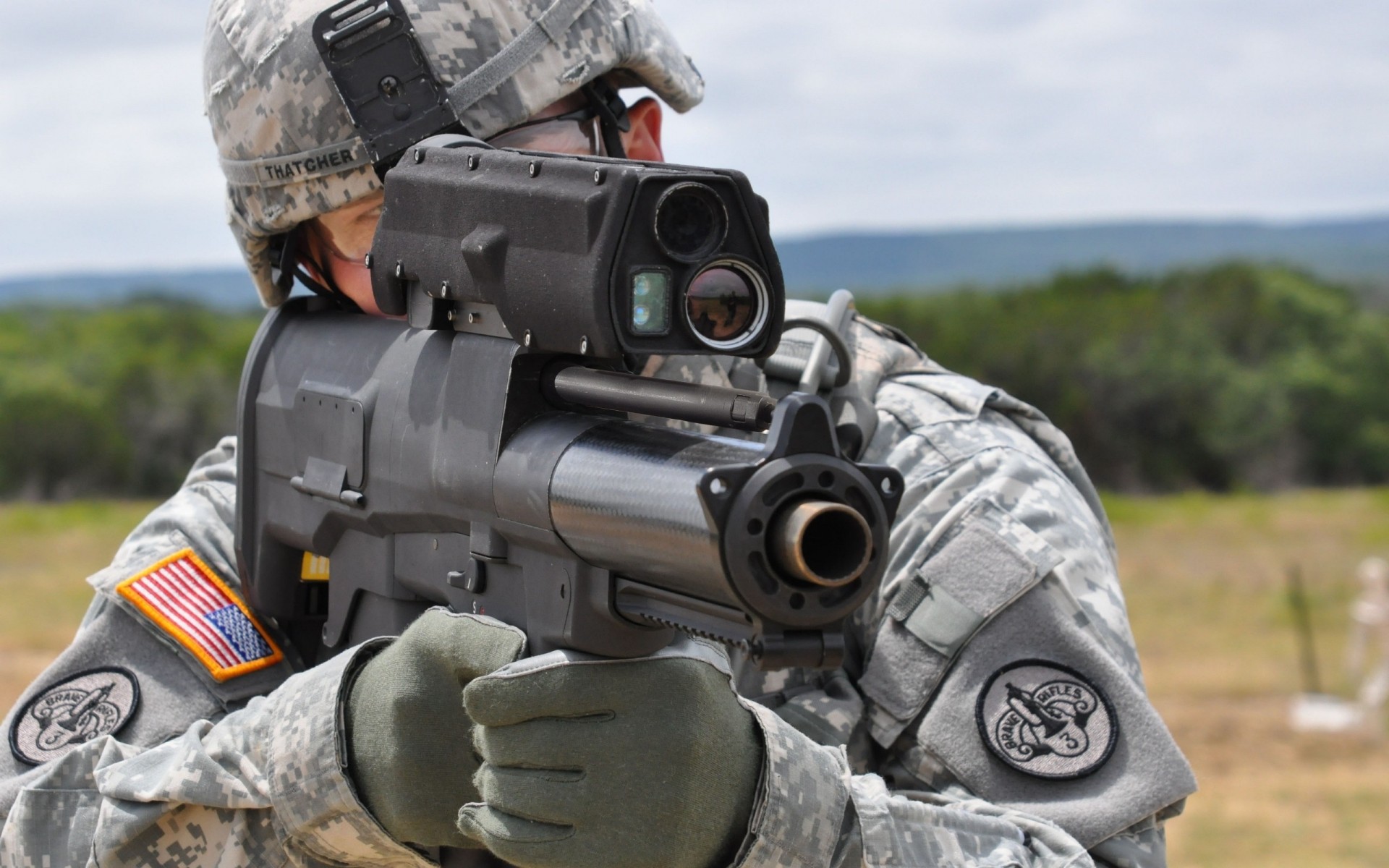 xm25 estados unidos grande soldado semiautomático