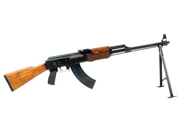 Manual machine gun Kalashnikov assault rifle RPK-74