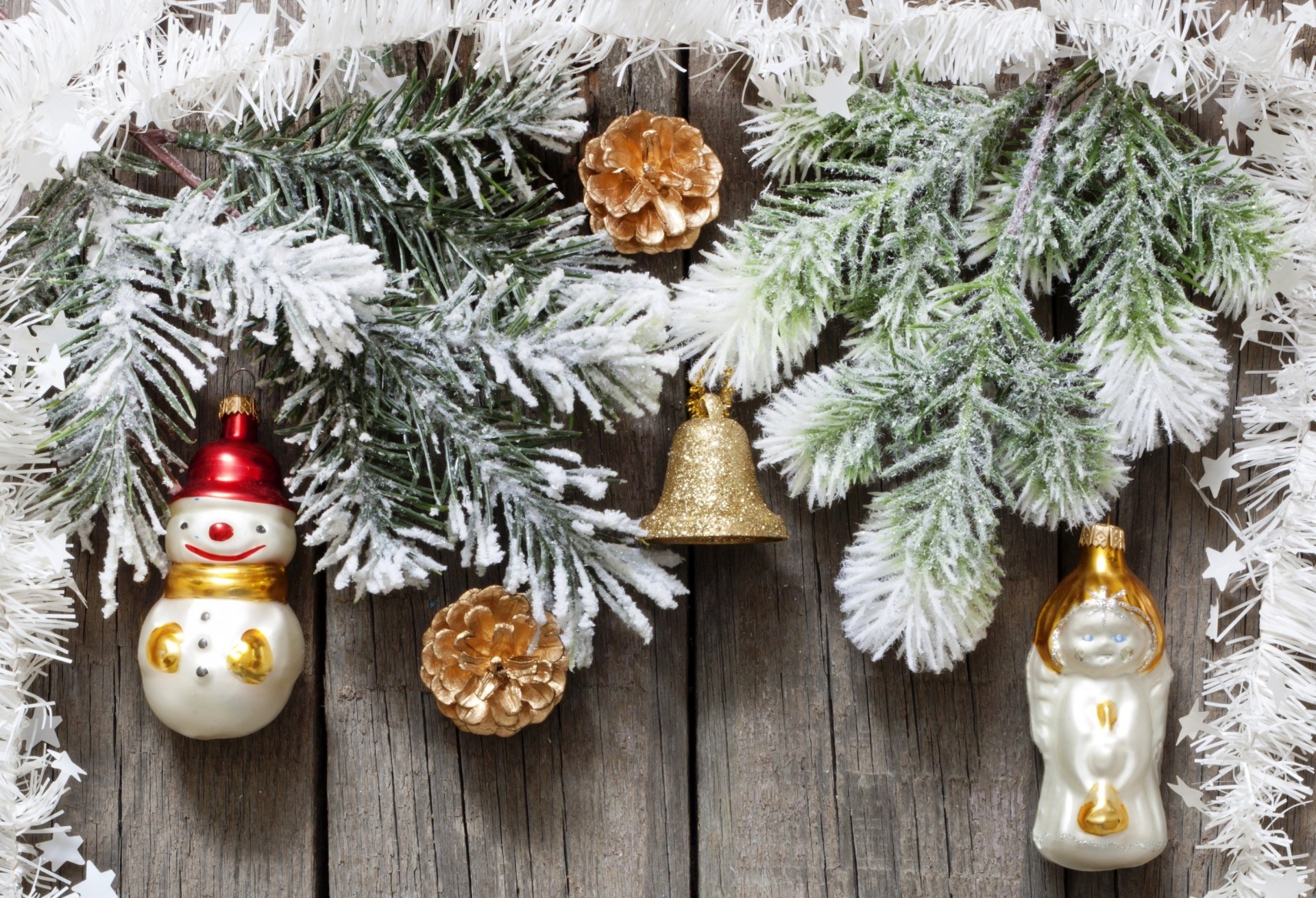 albero di natale natale capodanno campana pupazzo di neve angelo ornamenti rami giocattoli coni