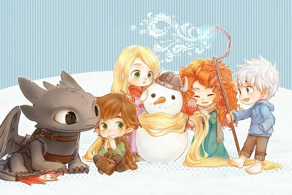 Dibujos animados de Disney Brave Heart