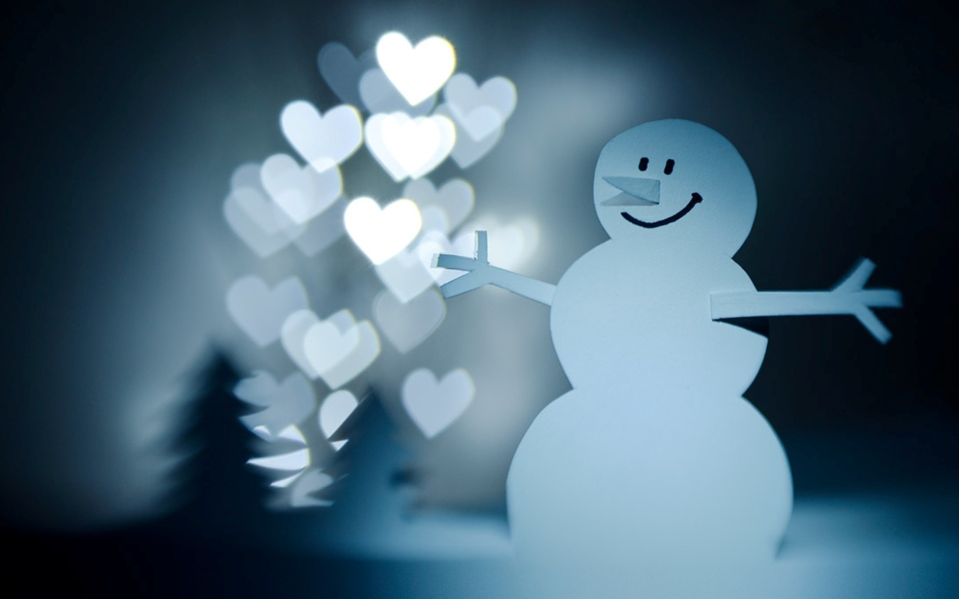 lights new year holiday snowman furnishings christmas wallpaper