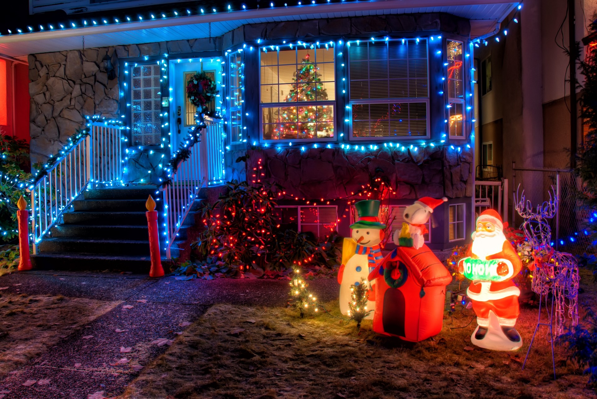 vancouver christmas balloons canada british columbia