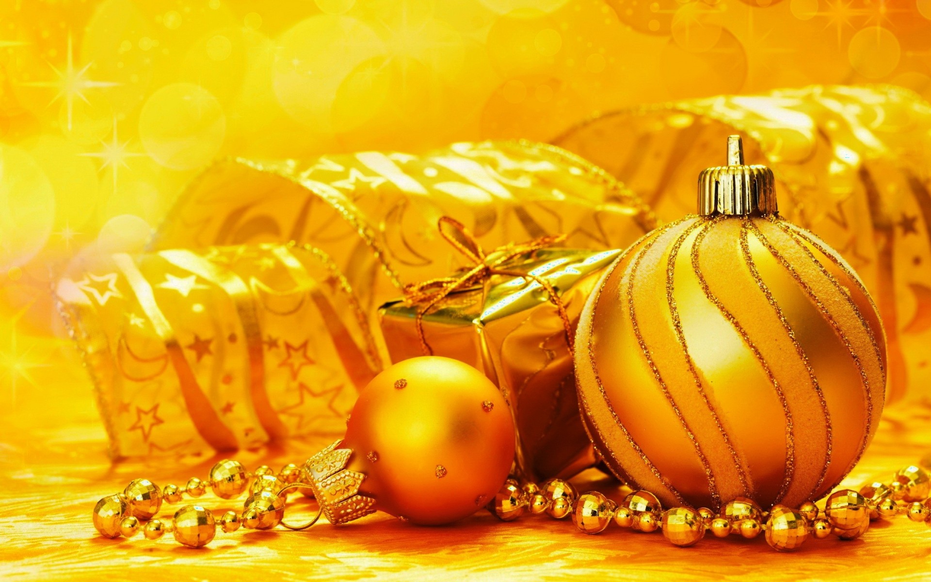 background new year gold style